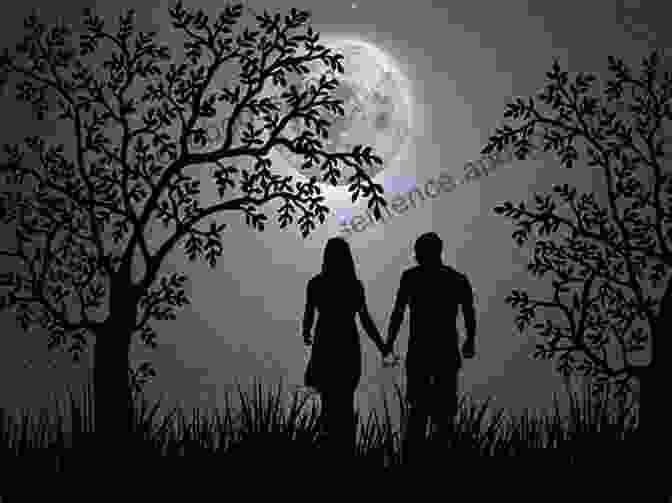 A Couple Embracing Beneath The Moonlight, Their Eyes Reflecting A Profound Connection And Deep Emotions Next Time You See The Moon