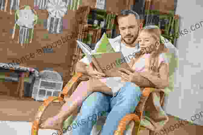 A Father Sitting In A Rocking Chair, Reading A Book To His Young Daughter. My Father S Wisdom His Daughter S Heart: A Collection Of Recitations Of The Late George Carlton Hardy Sr And The Original Work Of His Daughter Kaye