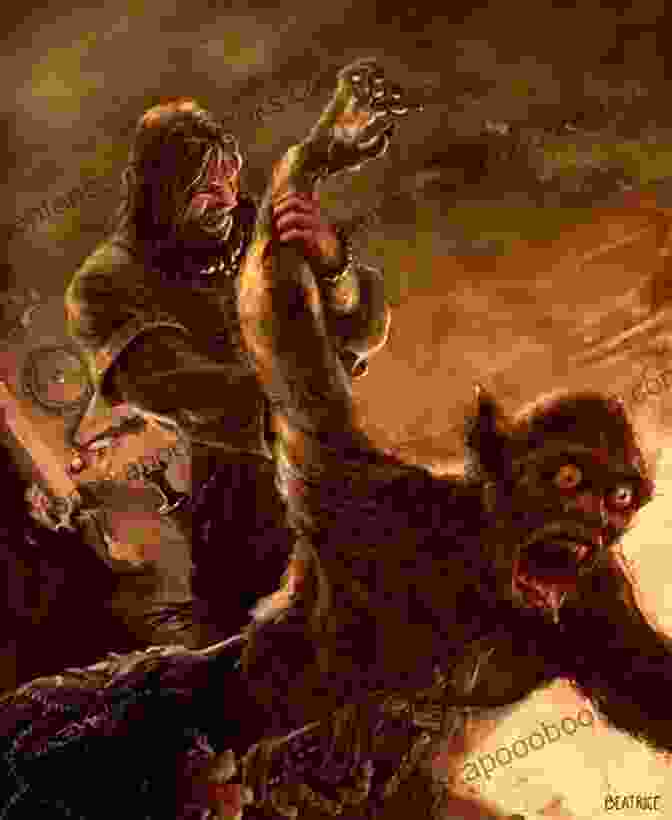 A Fierce Battle Between Beowulf And The Monstrous Grendel Beowulf And Other Old English Poems