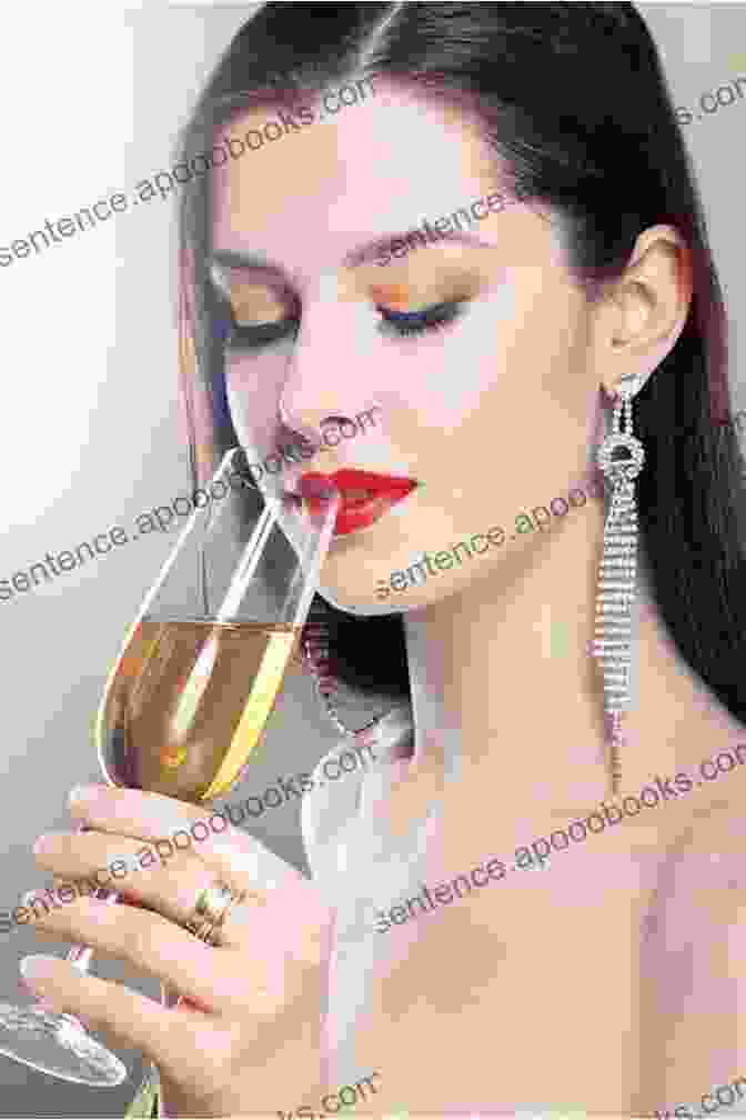 A Glamorous Woman Holding A Glass Of Champagne Champagne Thursday Kris T Bethke