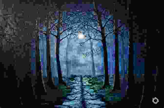 A Moonlit Path Leading Through A Tranquil Forest, Inviting Exploration And Wonder Next Time You See The Moon