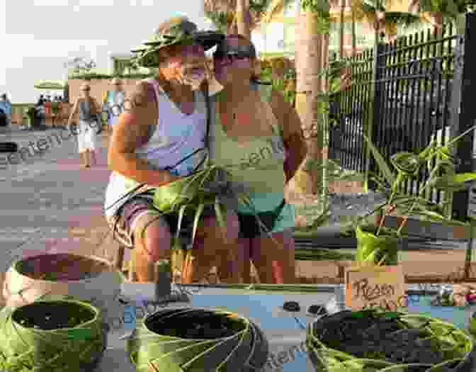 A Portrait Of Judy Hopkins, An Accomplished Coconut Palm Frond Weaver Coconut Palm Frond Weavng Judy Hopkins