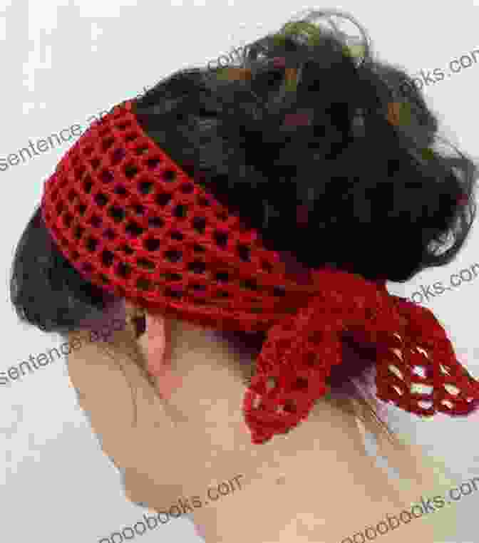 A Stylish Corner To Corner Crochet Head Scarf In A Warm Shade Of Red, Adorned With Intricate Stitch Patterns. CORNER 2 CORNER CROCHET: Fundamentals Pictorial Guide To Corner To Corner Crochet Cardigan Head Scarf Baby Wrapper Afghan Lap Throw Increase Decrease Graphgan Chart With Projects