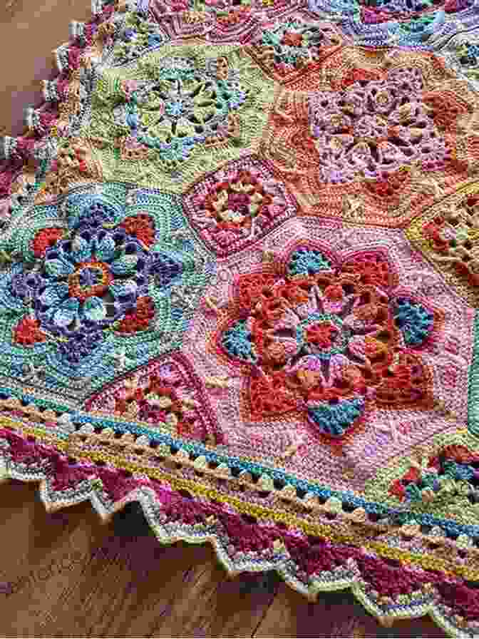 A Vibrant Crochet Afghan With Intricate Patterns Afghan Crochet Projects: Learn To Crochet Fun Easy Afghan Projects (One Day Projects One Day Crochet Afghan Crochet Afghan Projects Crochet How Needlework Knitting Beginner 1)