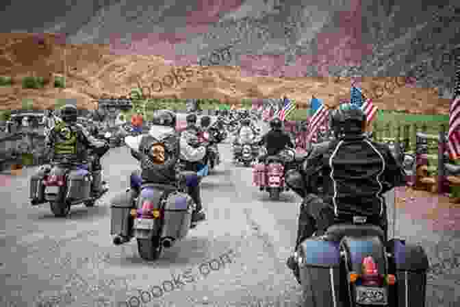 A Vintage Photograph Of A Group Of Bikers Riding Through Sturgis In The Early Days Of The Rally Sturgis 70th Anniversary (Illustrated History)