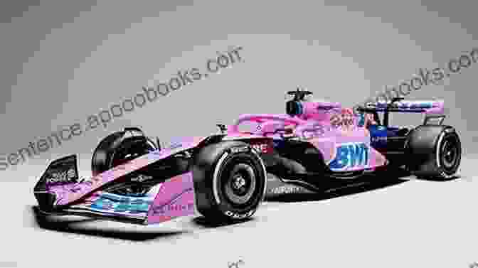 Alpine Formula One Car With Vibrant Blue And Pink Livery Focus On: 20 Most Popular Formula One Entrants: Bugatti McLaren Scuderia Ferrari Williams Grand Prix Engineering Lancia Brabham Talbot Cooper Car US F1 Team Modena (racing Team) Etc