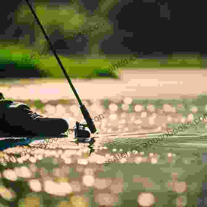 An Angler Casting A Line Into The Crystal Clear Waters Of The 1000 Islands, Surrounded By Lush Greenery. Taking Hart: In The St Lawrence River S 1000 Islands