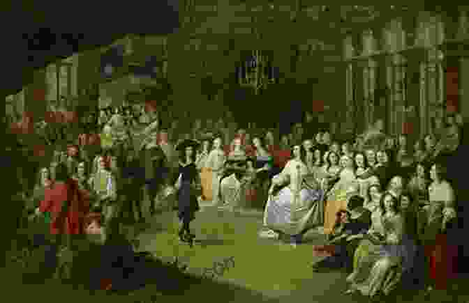 An Elegant Painting Depicting A Royal Court Scene, With Courtiers And Nobles Engaged In Conversations And Intrigues. Of Courtiers And Kings: More Stories Of Supreme Court Law Clerks And Their Justices (Constitutionalism And Democracy)