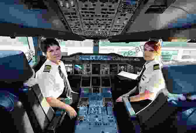 Canadian Women Pilots In The Cockpit Of An Aircraft Canadian Women In The Sky: 100 Years Of Flight