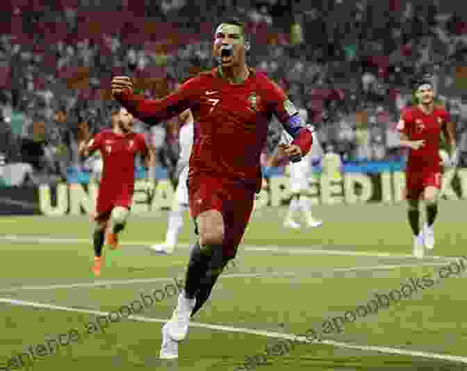 Cristiano Ronaldo Celebrating A Goal For Portugal CRISTIANO RONALDO Biography Of A Super Star Soccer Player