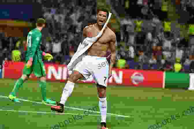 Cristiano Ronaldo Celebrating A Goal For Real Madrid CRISTIANO RONALDO Biography Of A Super Star Soccer Player