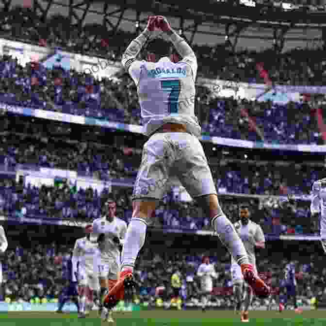 Cristiano Ronaldo Celebrating A Goal With The Iconic 'Siuuu' Celebration CRISTIANO RONALDO Biography Of A Super Star Soccer Player