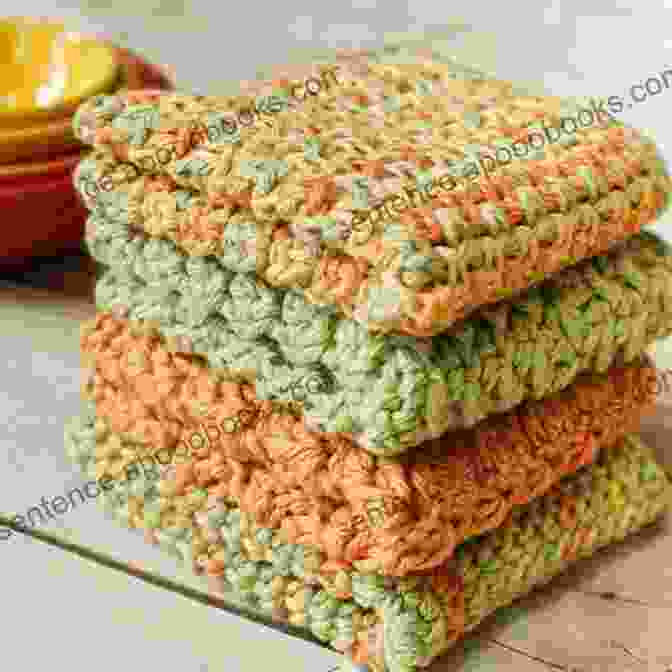 Crochet Dishcloths In Cheerful Patterns One Day Crocheting Projects: Over 15 Fun Quick Crochet Projects