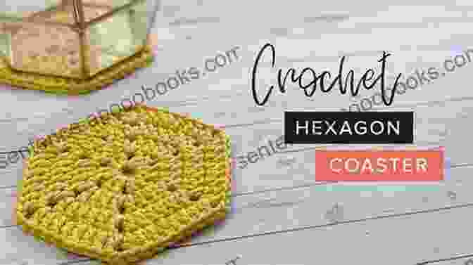 Crochet Hexagon Coasters In Pastel Shades One Day Crocheting Projects: Over 15 Fun Quick Crochet Projects