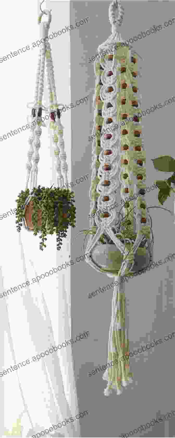 Crochet Plant Hanger In Macrame Style One Day Crocheting Projects: Over 15 Fun Quick Crochet Projects