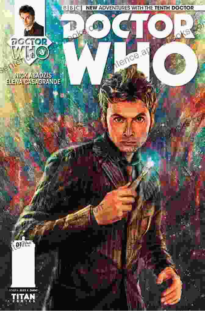 Doctor Who: The Tenth Doctor #1 Comic Book Cover Doctor Who FCBD 2024 (Doctor Who Comics)