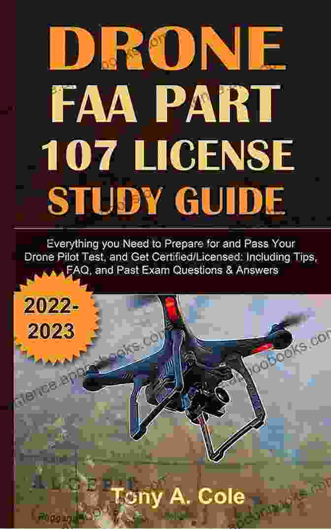 Drone FAA 107 License Study Guide Book Cover DRONE FAA 107 LICENSE STUDY GUIDE: Pass Your Part 107 Test At First Sitting With Tips