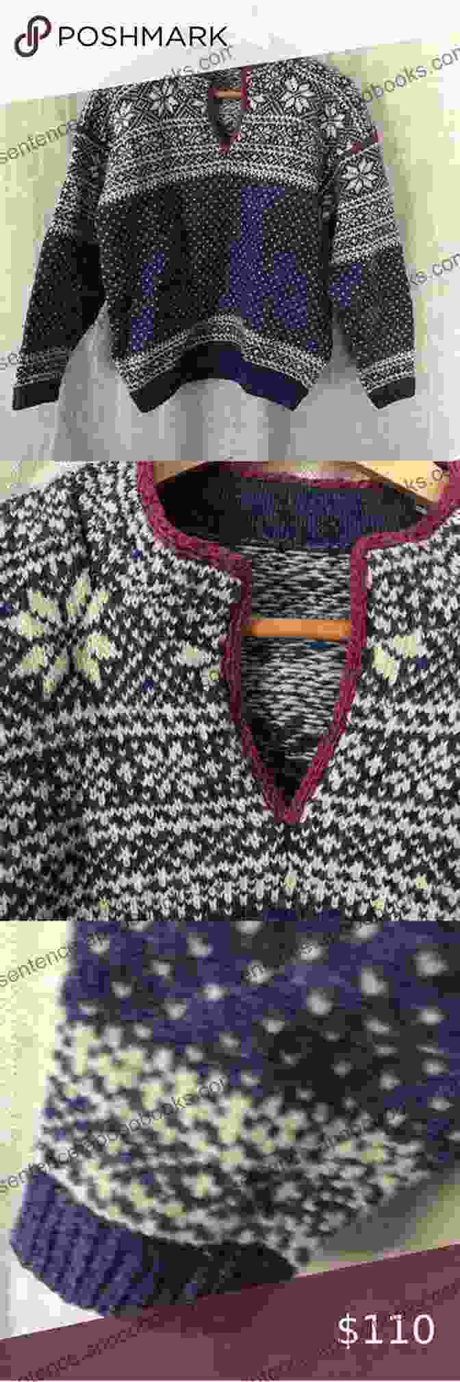 Exquisitely Crafted Fair Isle Sweater Showcasing Intricate Patterns And Vibrant Colors. Fair Isle Basics Beyond Karen Snyder