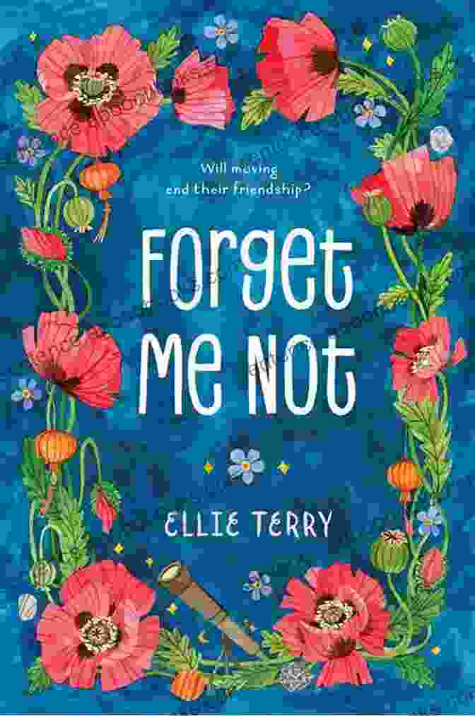 Forget Me Nots Book Cover, Featuring A Woman With Flowers In Her Hair And A Field Of Blue Flowers In The Background FORGET ME NOTS Tasia St Germaine