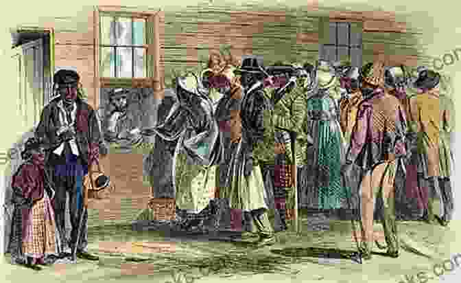 Freedmen Bureau Agents Distributing Rations To Former Slaves In Texas The Freedmen S Bureau And Black Texans