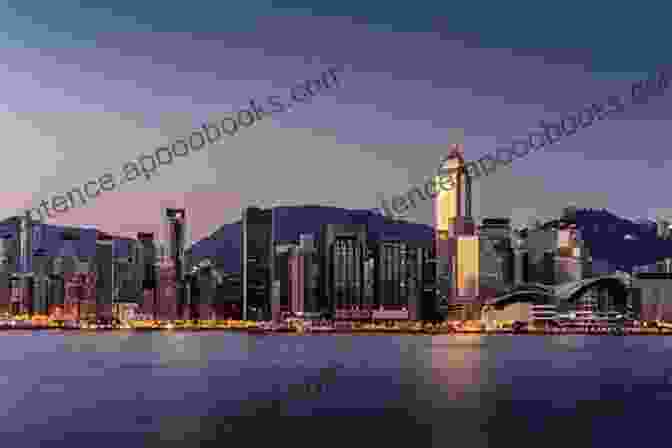 Hongkong Skyline With Skyscrapers And Victoria Harbour A Tale Of Four Cities : Hongkong Shanghai Guangzhou Nanjing