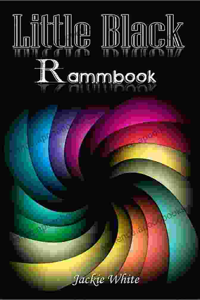 Intriguing Cover Of Little Black Rammbook, Featuring A Mysterious Black Notebook With A Ram's Head On It Little Black Rammbook Jackie White