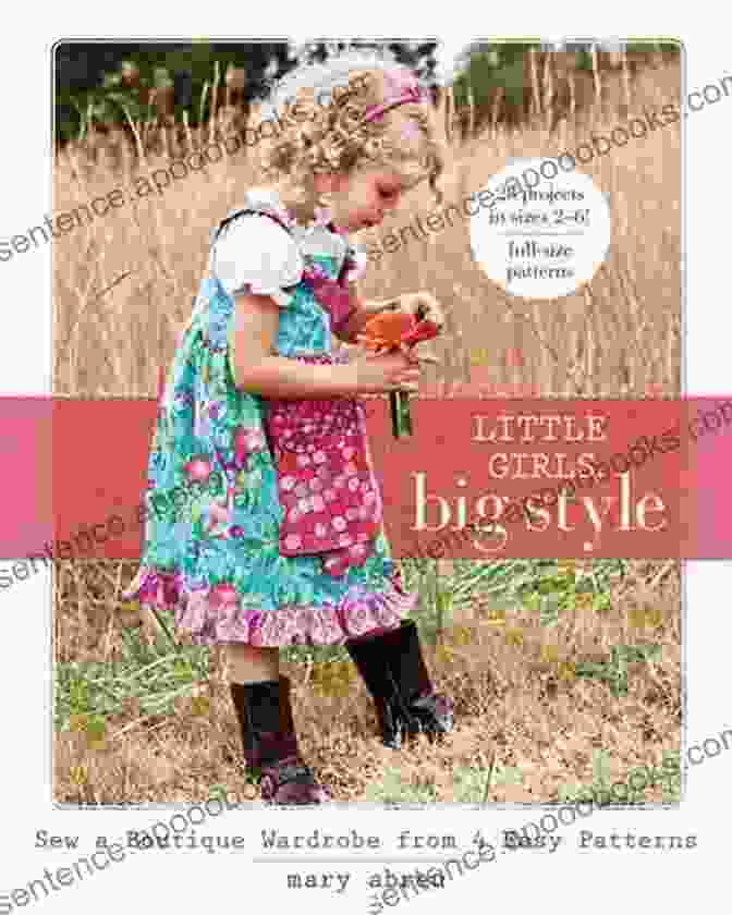 Little Girls Big Style Book Cover Featuring A Group Of Stylish Young Girls Little Girls Big Style: Sew A Boutique Wardrobe From 4 Easy Patterns