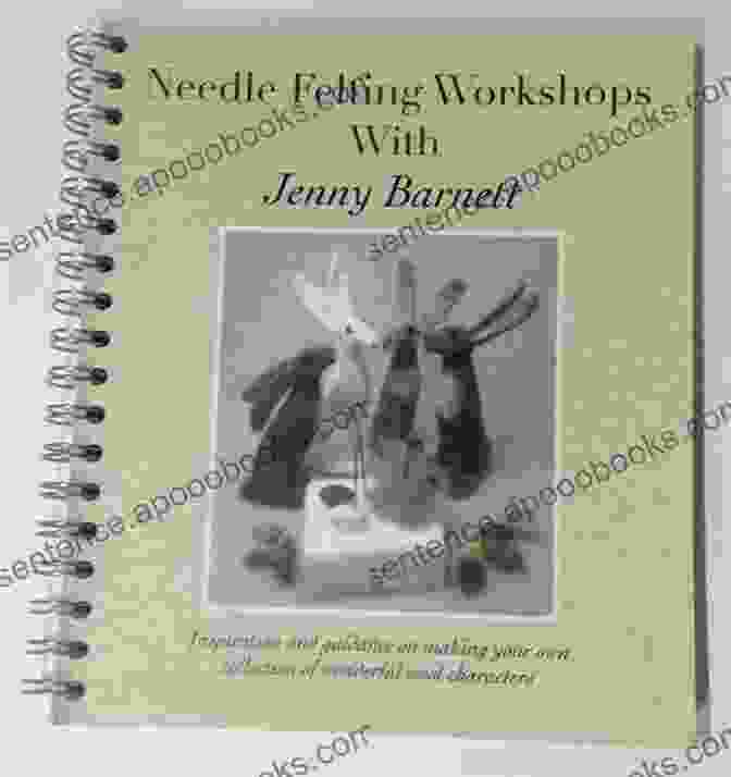 Needle Felting Book Wrapped As A Gift Needle Felting: 20 Cute Projects To Felt From Wool