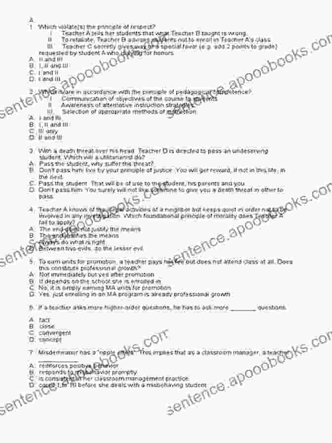 Practice Questions For Teacher Licensure Exams Navigating Teacher Licensure Exams: Success And Self Discovery On The High Stakes Path To The Classroom