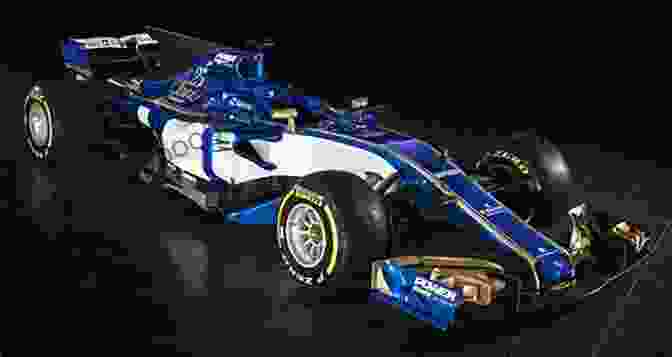 Sauber Formula One Car With Distinctive White And Blue Livery Focus On: 20 Most Popular Formula One Entrants: Bugatti McLaren Scuderia Ferrari Williams Grand Prix Engineering Lancia Brabham Talbot Cooper Car US F1 Team Modena (racing Team) Etc