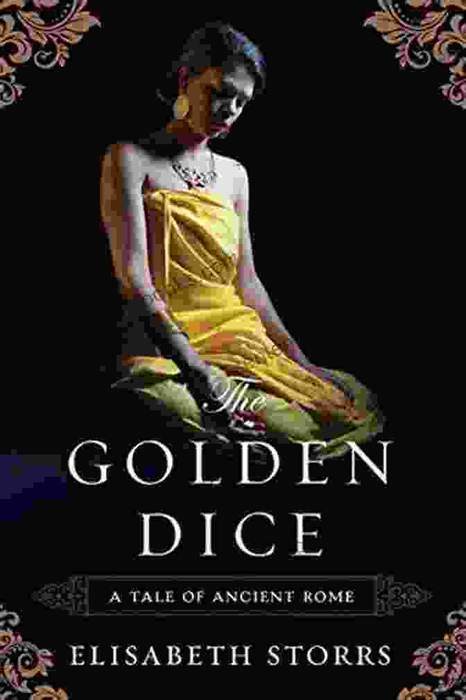 The Golden Dice Book Cover With An Intricate Golden Dice Design On A Deep Blue Background The Golden Dice (A Tale Of Ancient Rome 2)