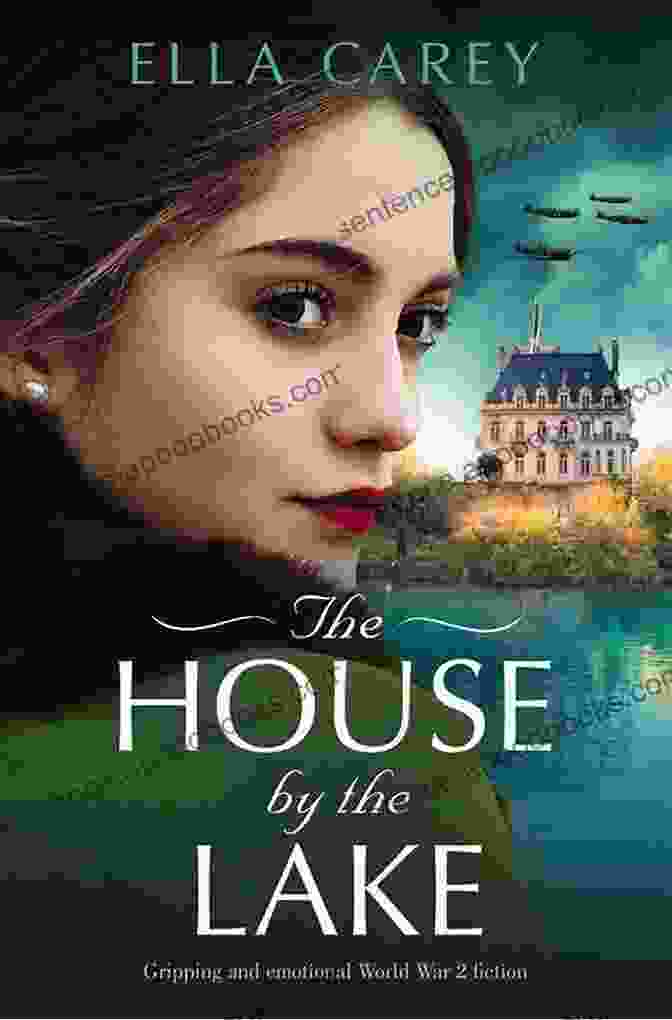 The House By The Lake Book Cover Featuring A Serene Lake And A Charming Cottage The House By The Lake: Gripping And Emotional World War 2 Fiction (Secrets Of Paris)