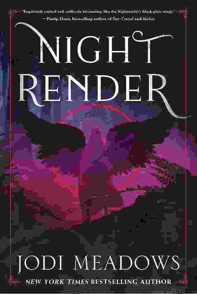 The Nightrender Salvation Cycle Book Cover, Featuring A Group Of Heroes Facing Off Against A Shadowy Threat. Nightrender (Salvation Cycle 1) Jodi Meadows