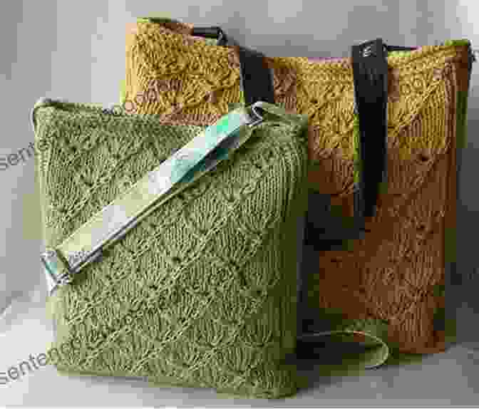 Vibrant And Stylish Knit Bags In Various Colors And Designs 25 Bags To Knit: Beautiful Bags In Stylish Colours