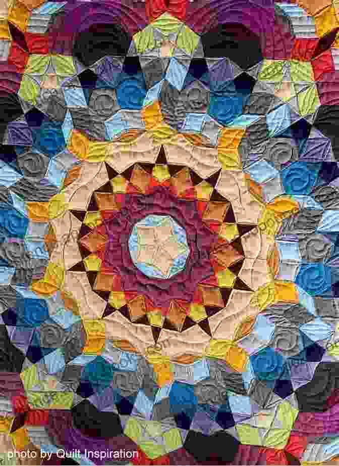 Vibrant Quilt Showcasing A Kaleidoscope Of Colors And Patterns Be Creative With Workbox: Inspiring Textile Art And Needlecraft