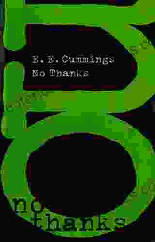 No Thanks E E Cummings