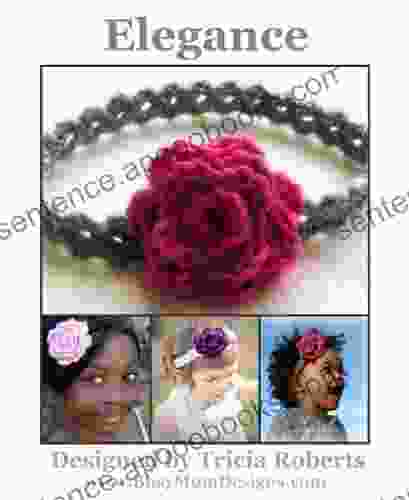 Crochet Pattern Elegance Headband Easy Headband All Sizes By Busy Mom Designs